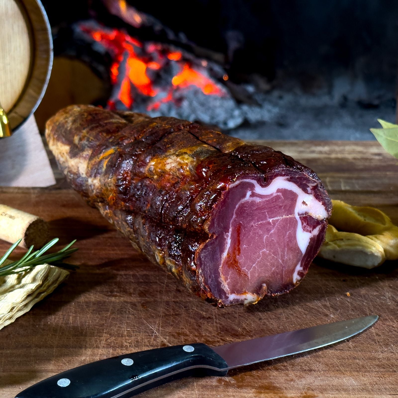 Salume stagionato dal profilo affumicato