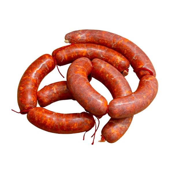 Salsiccia fresca rossa o piccante